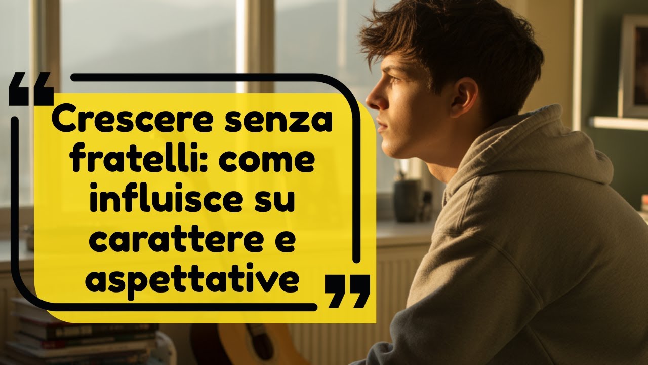 Essere figlio unico: come influisce su carattere, relazioni e aspettative (secondo la psicologia)