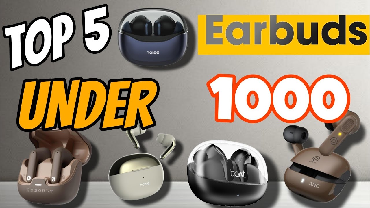 ⚡️5 Best Earbuds Under 1000 ⚡️5 Best TWS Under 1000 ⚡ earbuds | Diwali offers