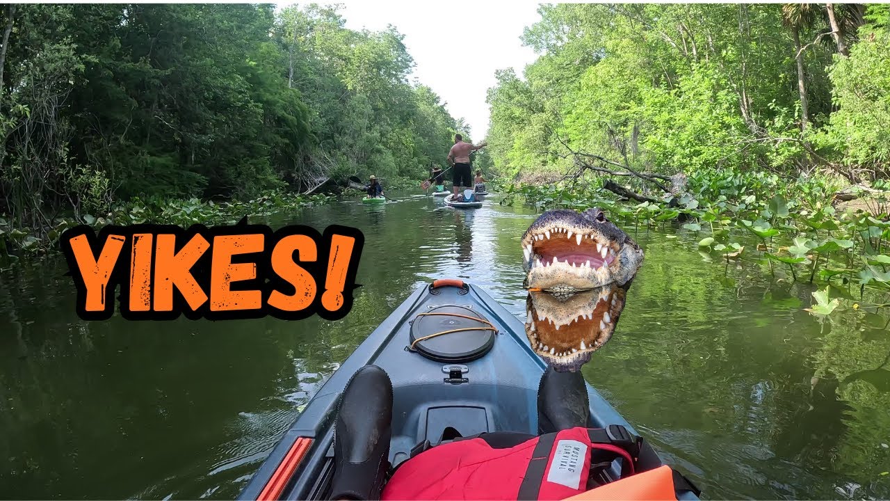Kayaking Silver Springs State Park, Florida