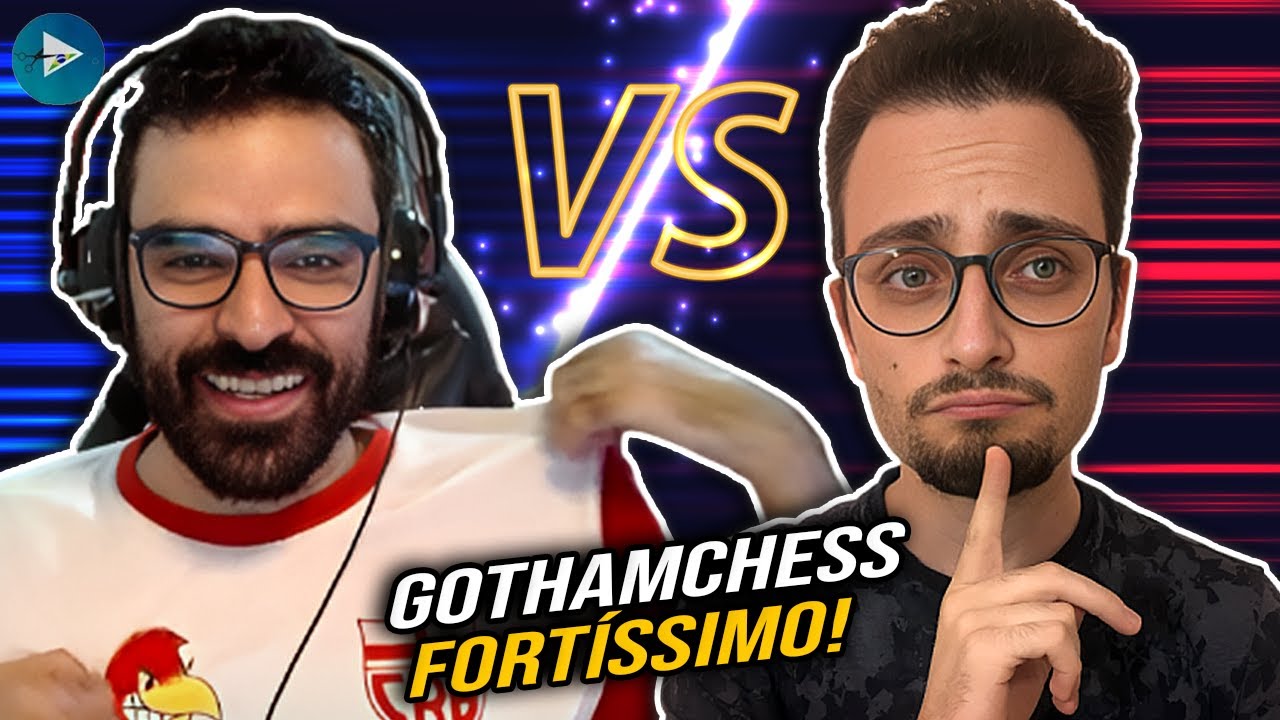 MI Molina contra o MAIOR YOUTUBER DO MUNDO de xadrez, GothamChess!