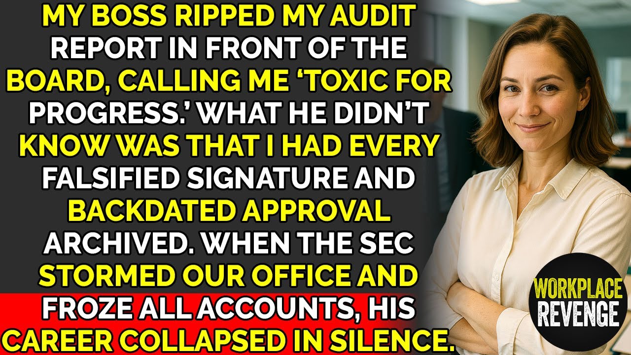 My Boss Shredded My Audit Report — My Compliance Trap Froze Every Account