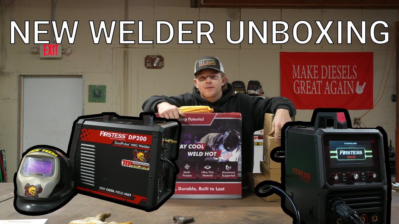 YES WELDER DP-200 UNBOXING