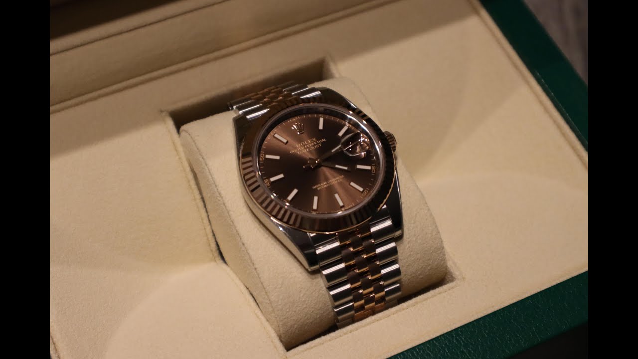 Second Rolex Watch ! Rolex Datejust 41 Oyster Oystersteel Everose Gold Full Unboxing Video
