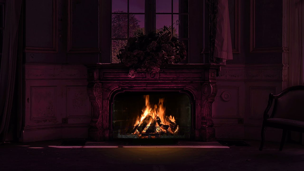 Fireplace 1 hour full HD