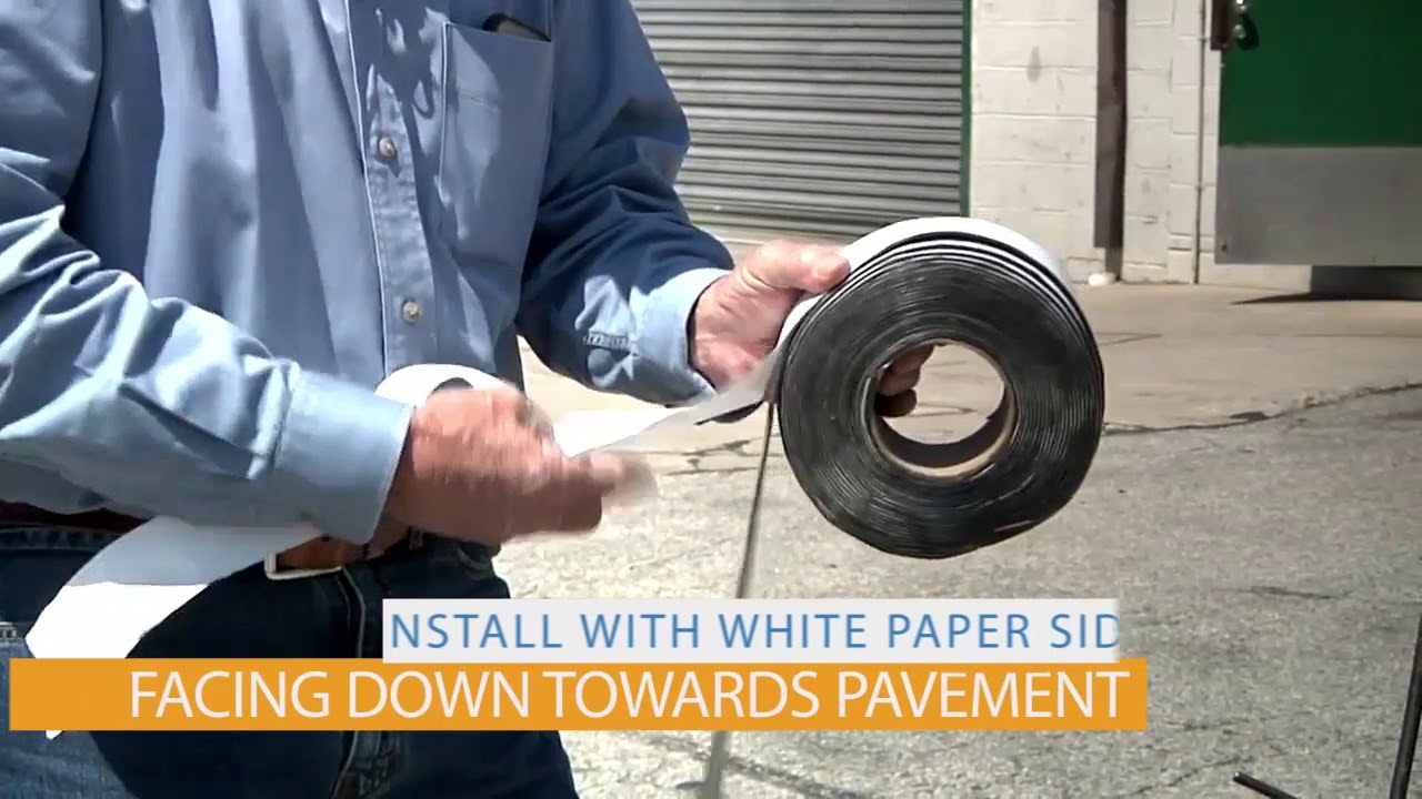 QuikJoint Crack Tape Application