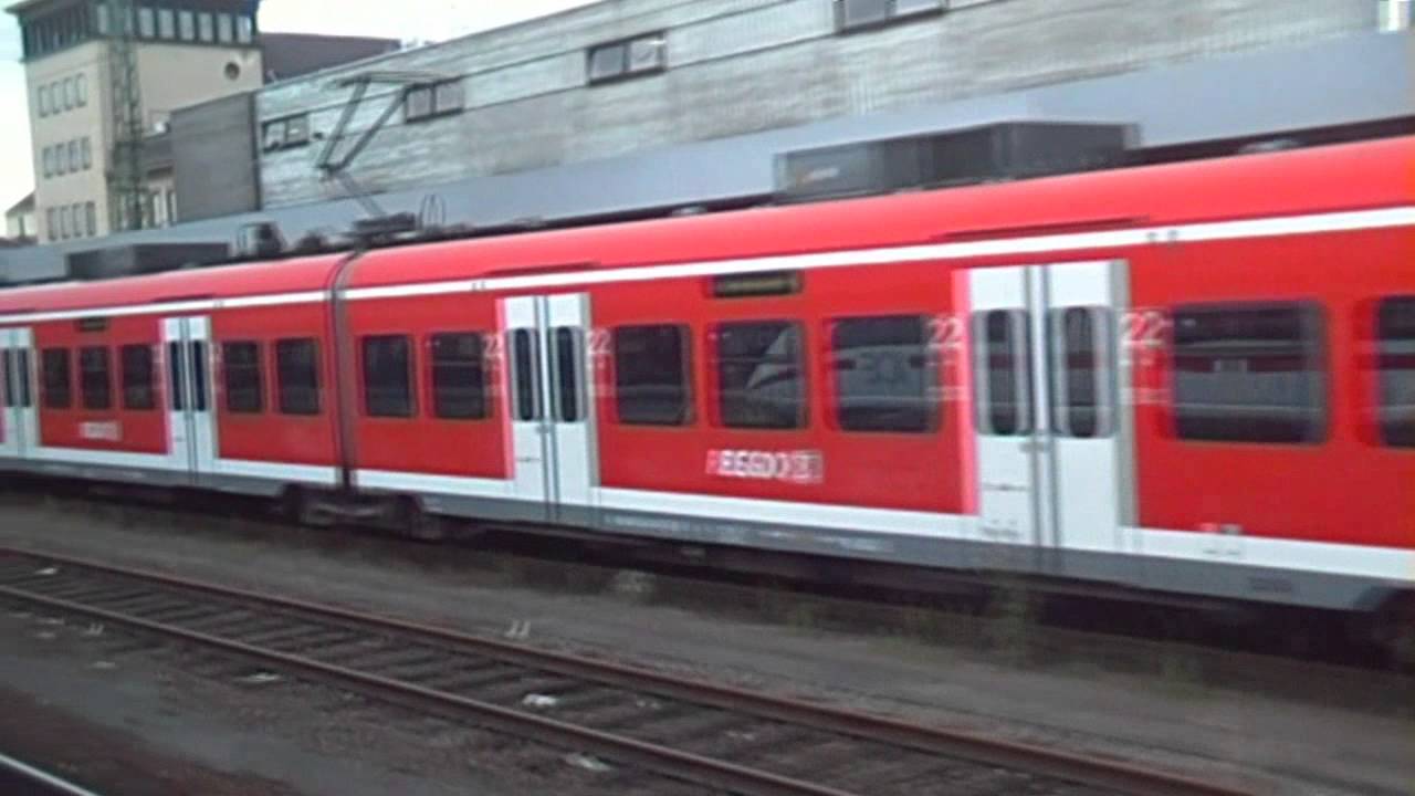 Train Paris Est-Mannheim DB/ICE  (ICE9555)
