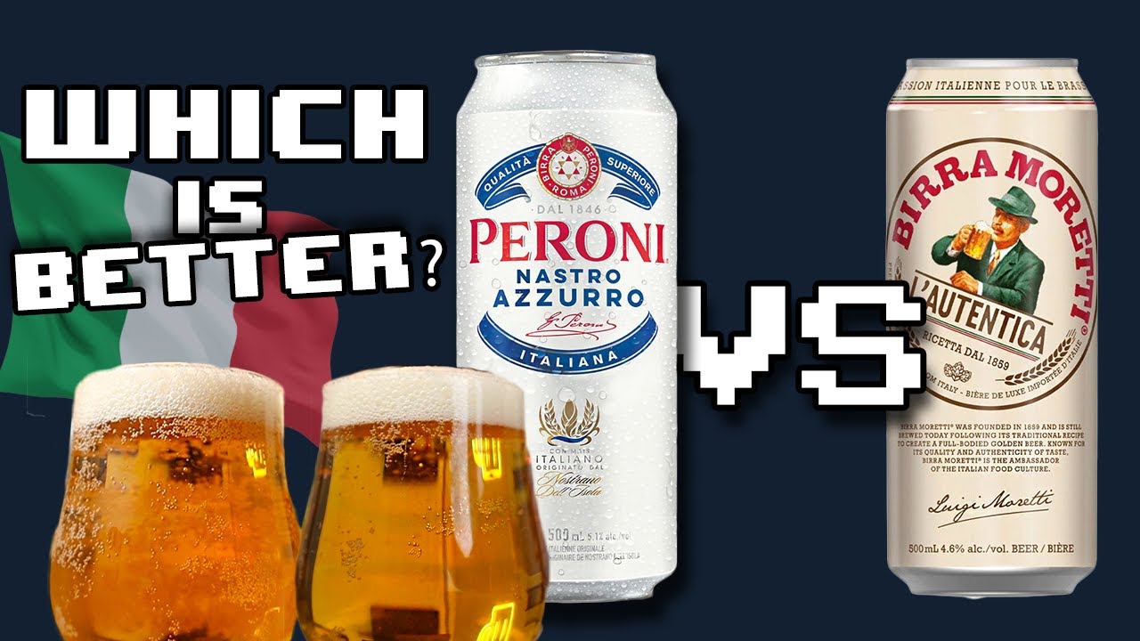 Birra Moretti vs. Peroni Nastro Azzurro 🇮🇹 - Which is better?