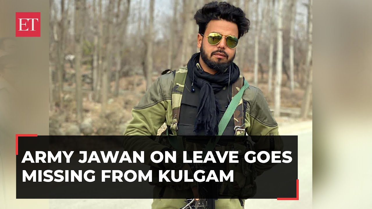 J&K: Indian Army jawan on leave goes missing from Kulgam; massive search operation launched