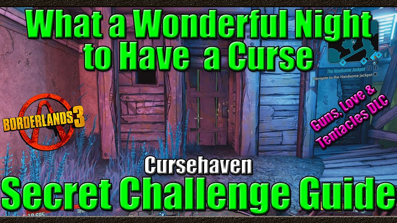 Borderlands 3 | What a Wonderful Night to Have a Curse | Secret Challenge Guide | Wedding DLC
