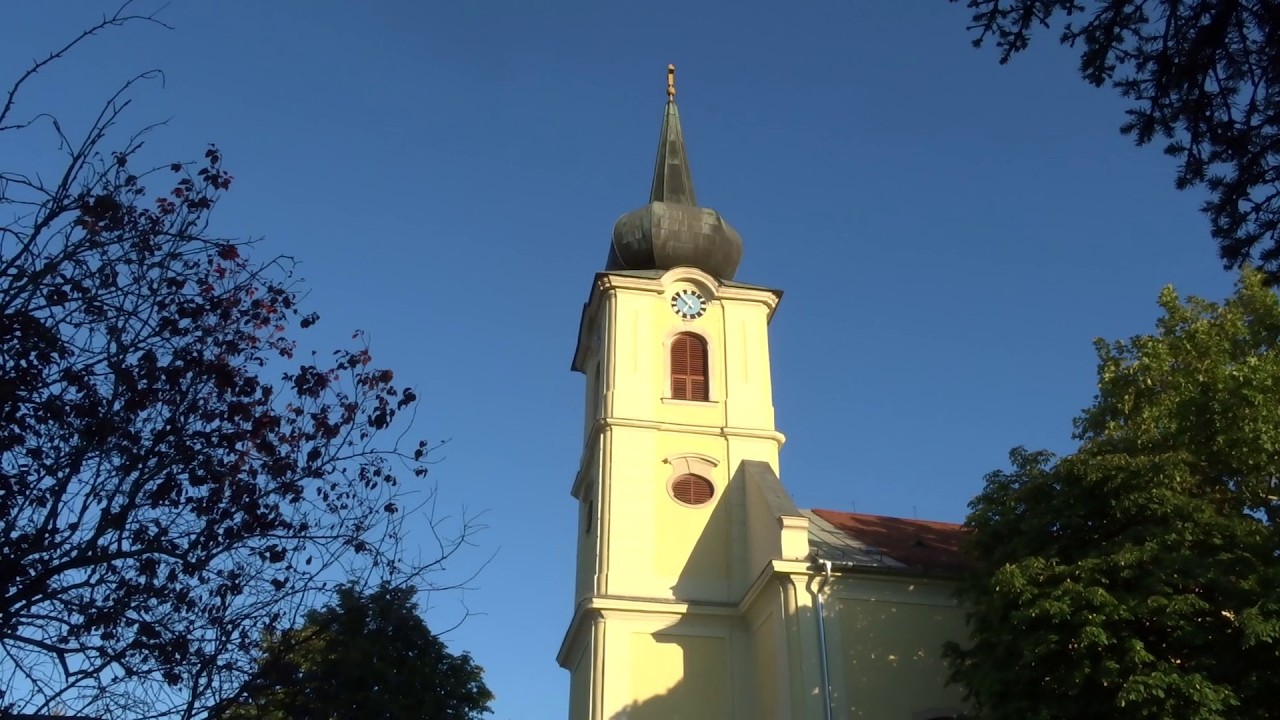 Dabas-Sári (H), Mária Mennybemenetele templom esti harangszó 2025. Augusztus 8. (FHD)