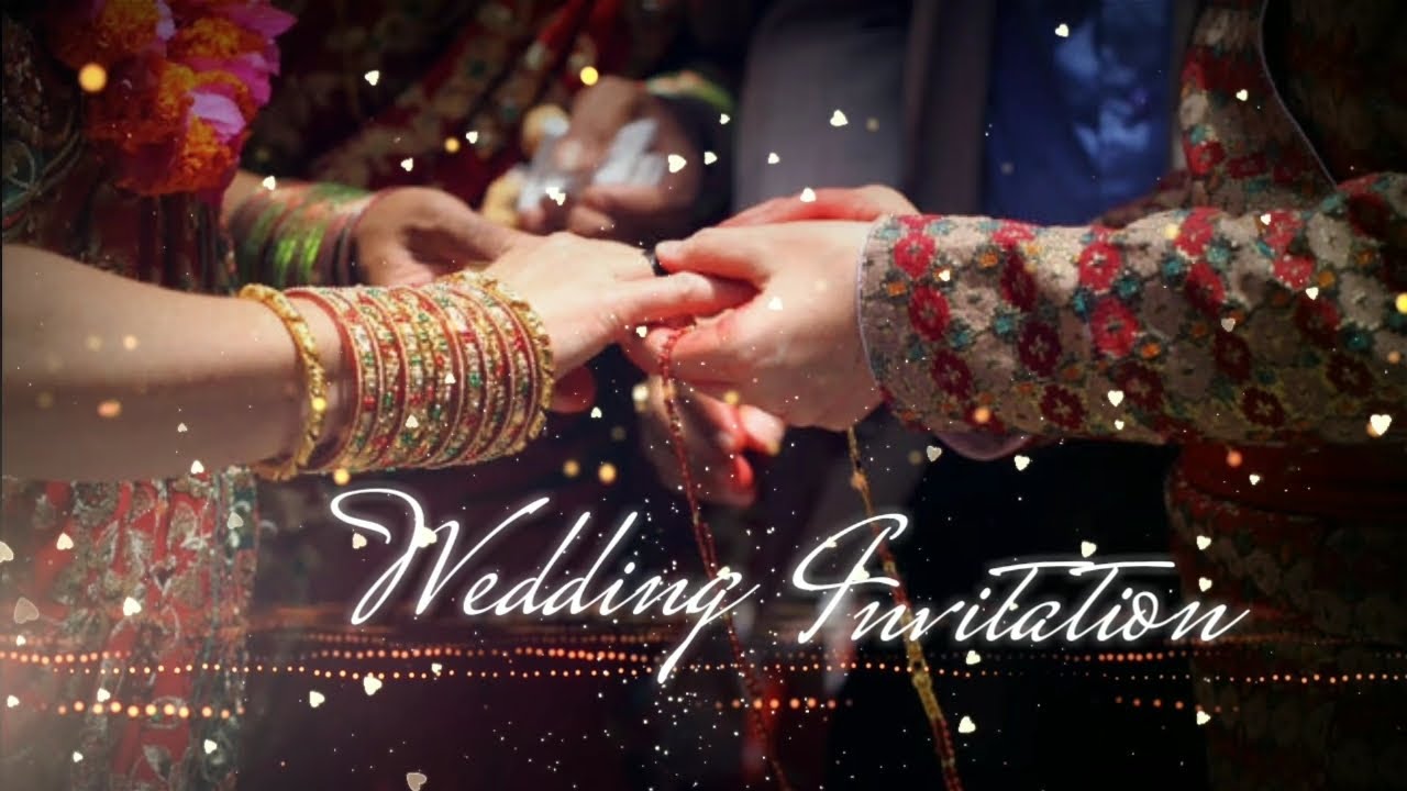 Make Attractive Wedding Invitation Video For WhatsApp In Kinemaster | Wedding invitation background