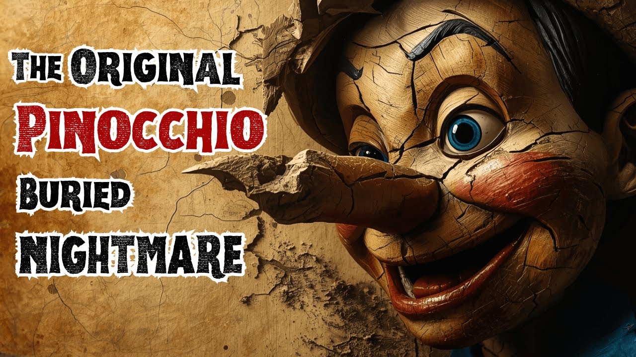 The ORIGINAL Pinocchio is a NIGHTMARE: The Disturbing Truth Disney Buried
