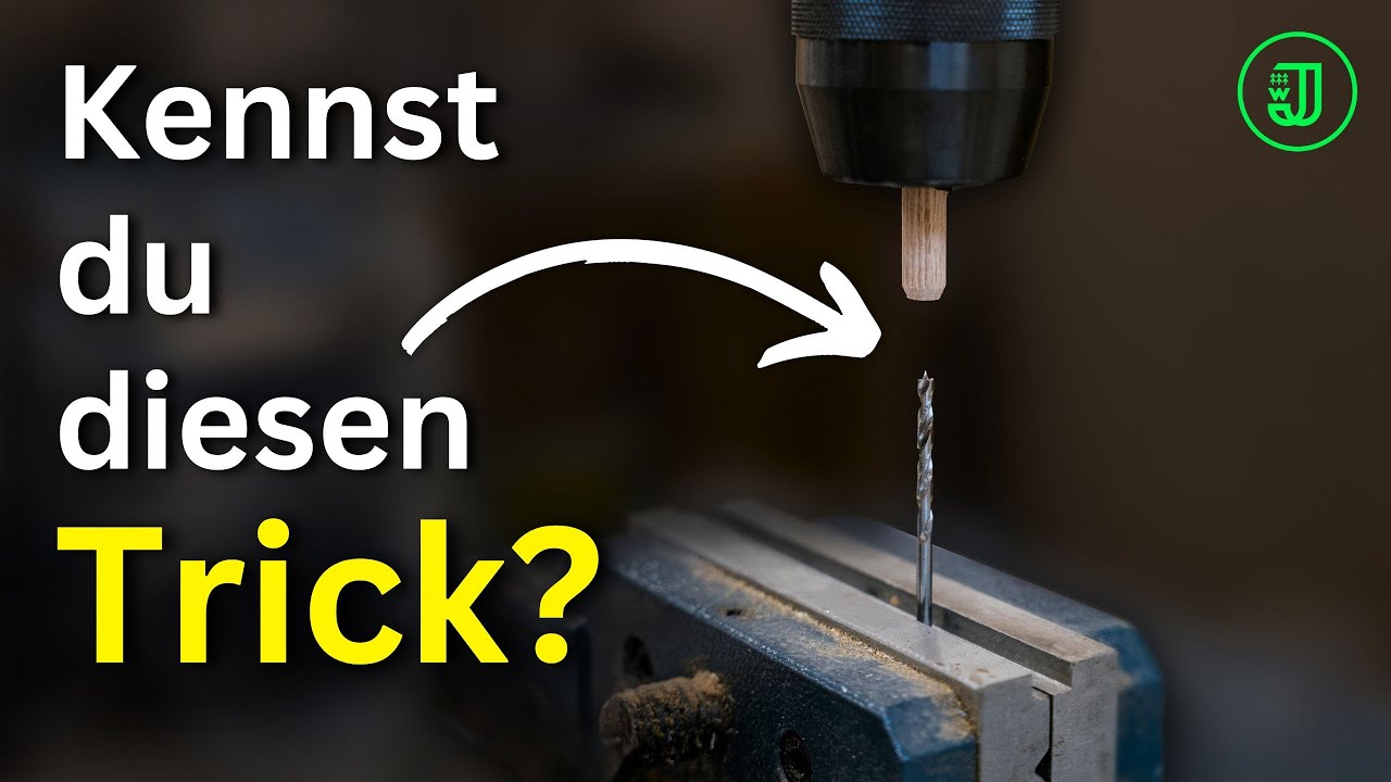 Immer falsch gemacht!? 🤫👉 So BOHRST du wirklich PERFEKTE LÖCHER! | Jonas Winkler