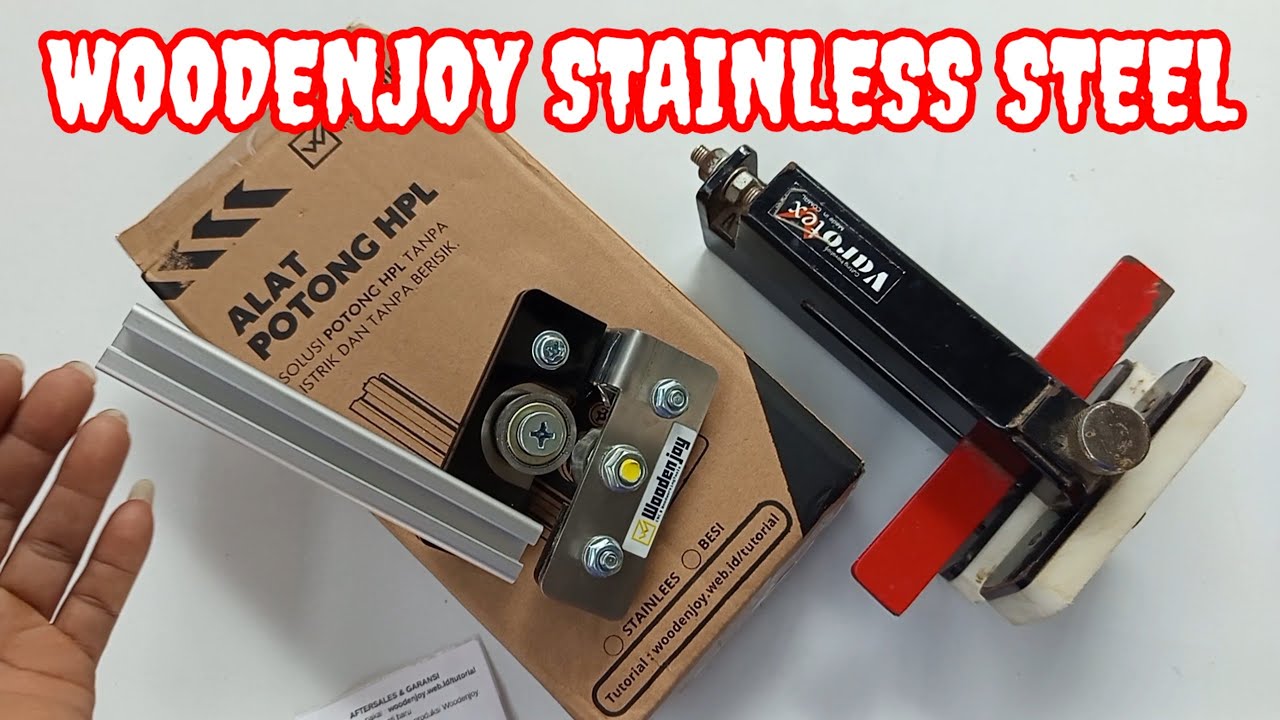 Woodenjoy Alat Potong HPL, potong HPL lebih cepat dan presisi