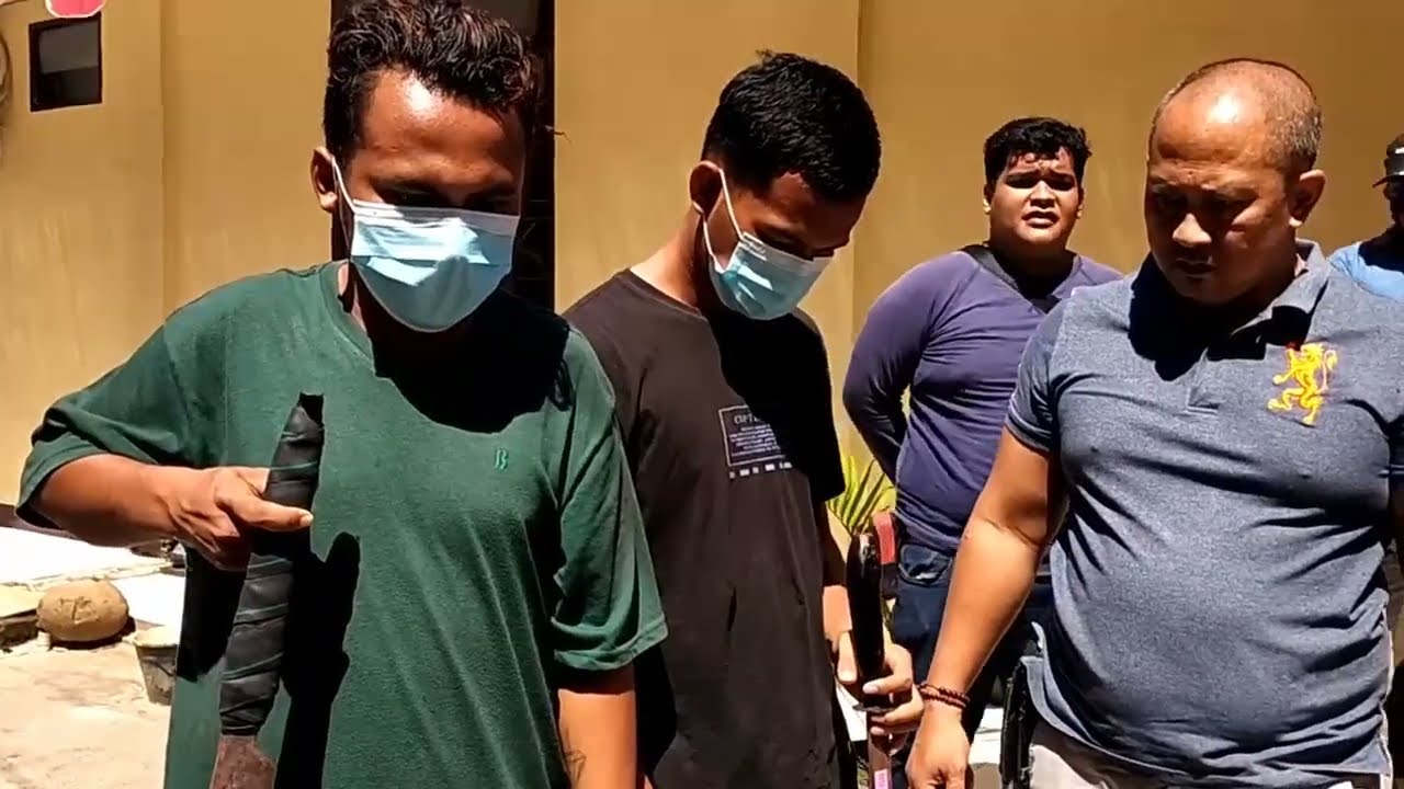 DI KOTA BINJAI SUDAH ADA G3NG  MOTOR,  RESKRIM POLSEK BINJAI UTARA T4N6KAP 2 ORANG G3NG M0TOR.