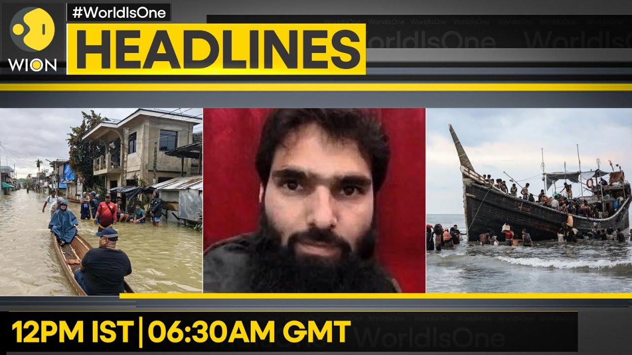 Rohingya Refugee Boat Sinks, 11 Dead | 350 Kg Explosives Discovered Near Delhi | WION Headlines