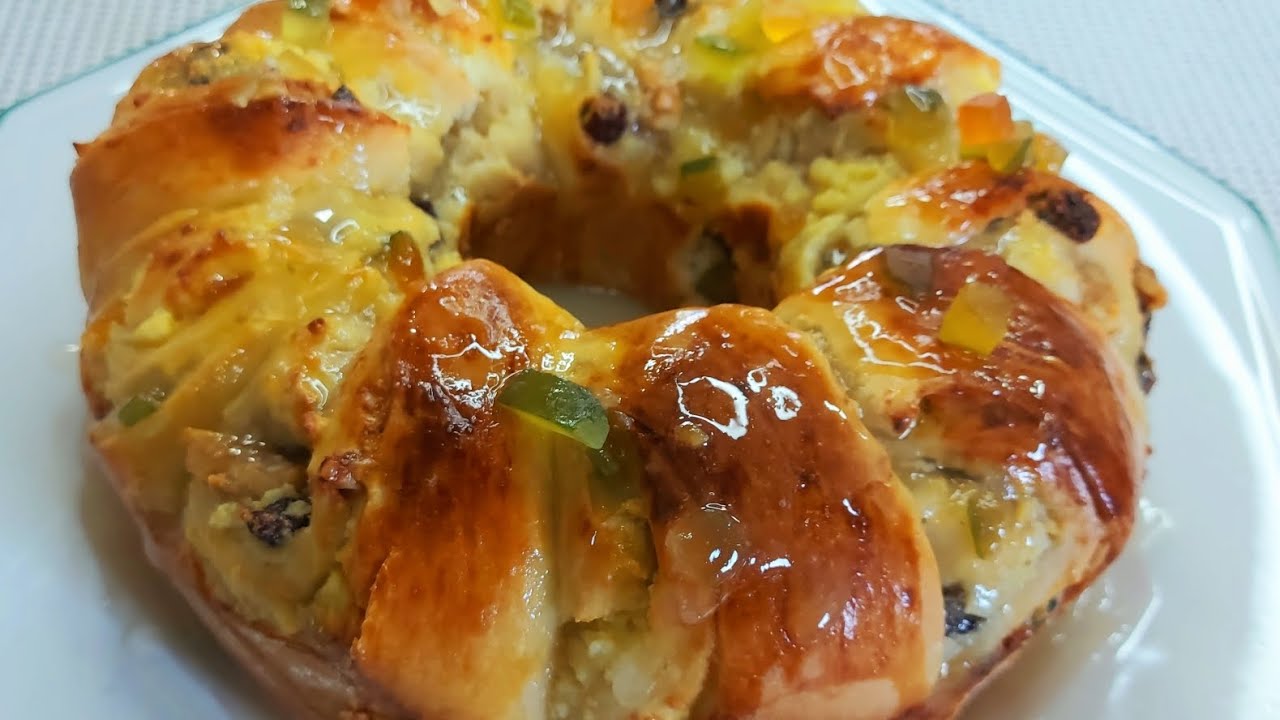 PÃO DOCE DE RICOTA E FRUTAS CRISTALIZADAS DE PADARIA |@paneladagi