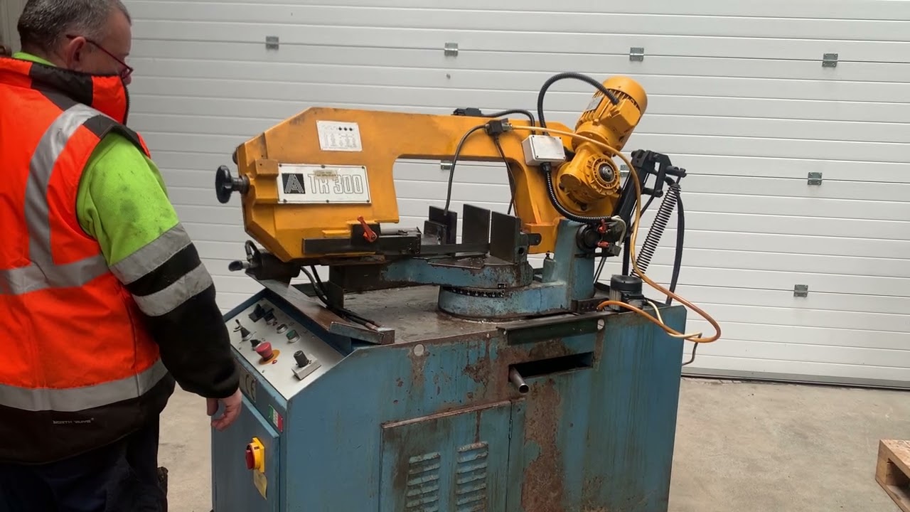 Scie à ruban automatique ANBAS TR 300 SA - www.retec-machines.com