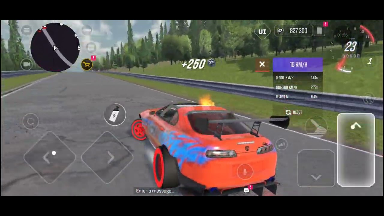 SUPRA Mk4 cp max Performance test and top speed test from tunable gear box#drivezoneonlinegameplay#