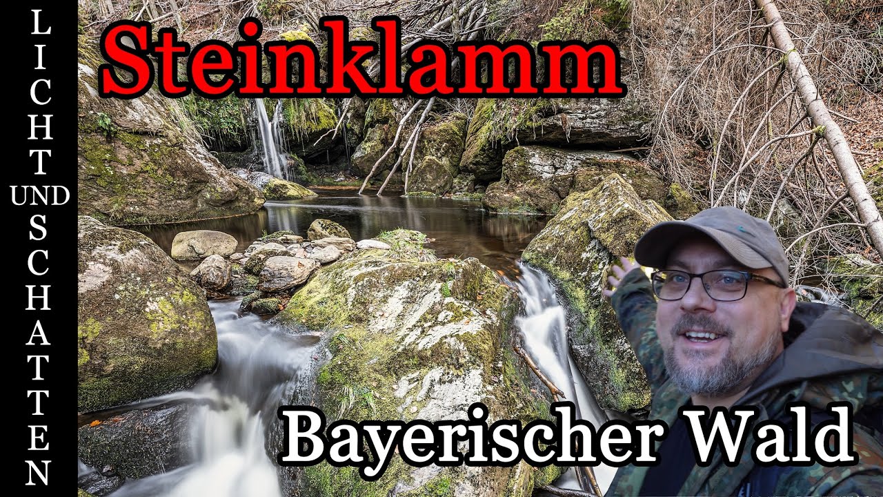 Steinklamm bei Spiegelau im Bayerischen Wald. Landschaftsfotografie mit Focus Stacking.