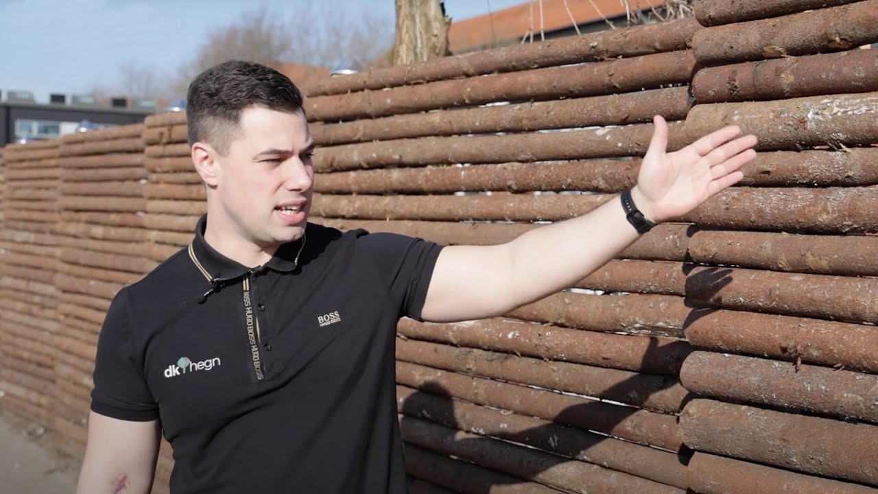 Raftehegn med bark – Dit naturinspirerede, robuste hegn