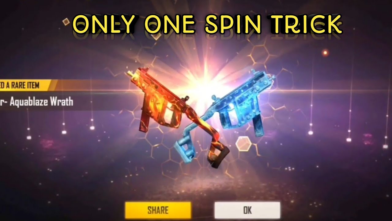 Only One Spin Trick || Congratulations You Got A Rare Item || Double Vector New Skin || #shorts #s