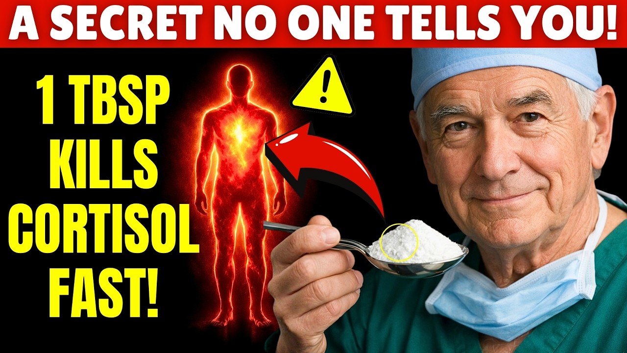 Always Waking Up at Night? - 1 TBSP Lowers Cortisol FAST To Fall Back Asleep | Senior Health Tips
