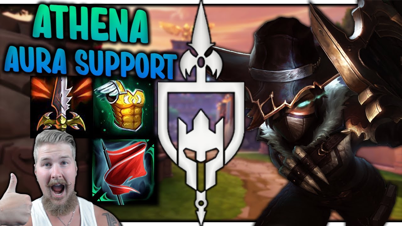 ATHENA SUPPORT AND BELLONA SOLO CRUSH RANKED! | Incon | Smite