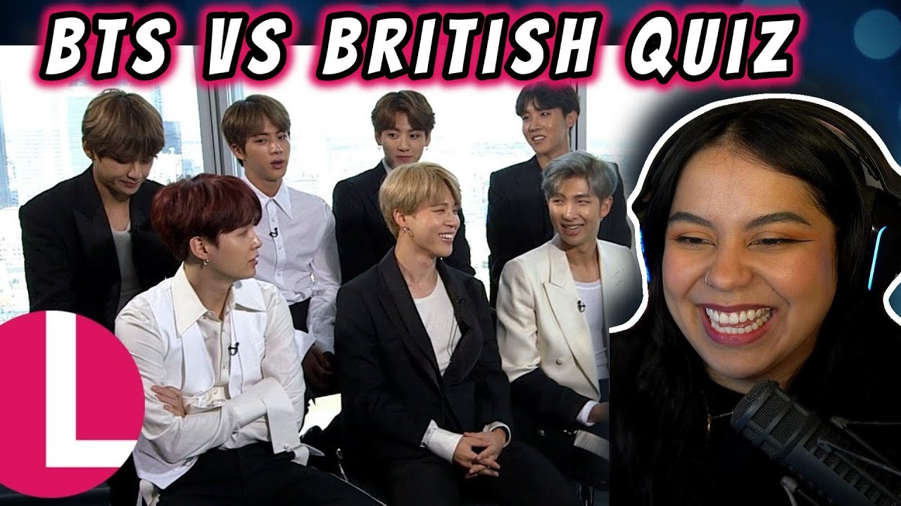 BTS Take on a British Quiz in Exclusive Interview Lorraine REACTION