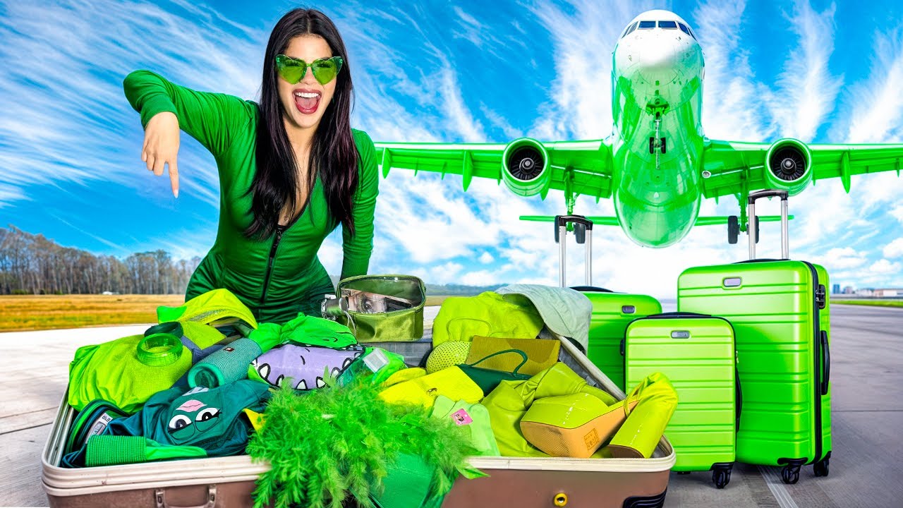 VIAJANDO SOLO de COLOR VERDE por UNA&nbsp;SEMANA!