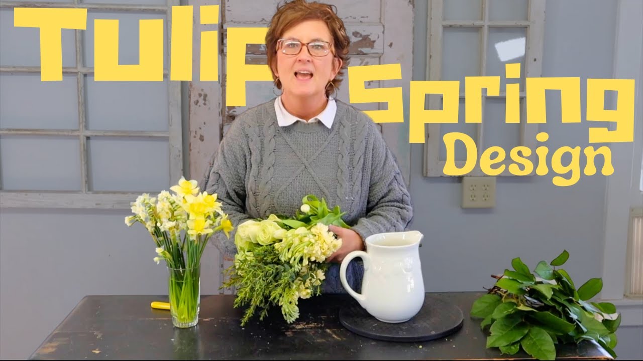 Designing with BEAUTIFUL Spring Tulips!
