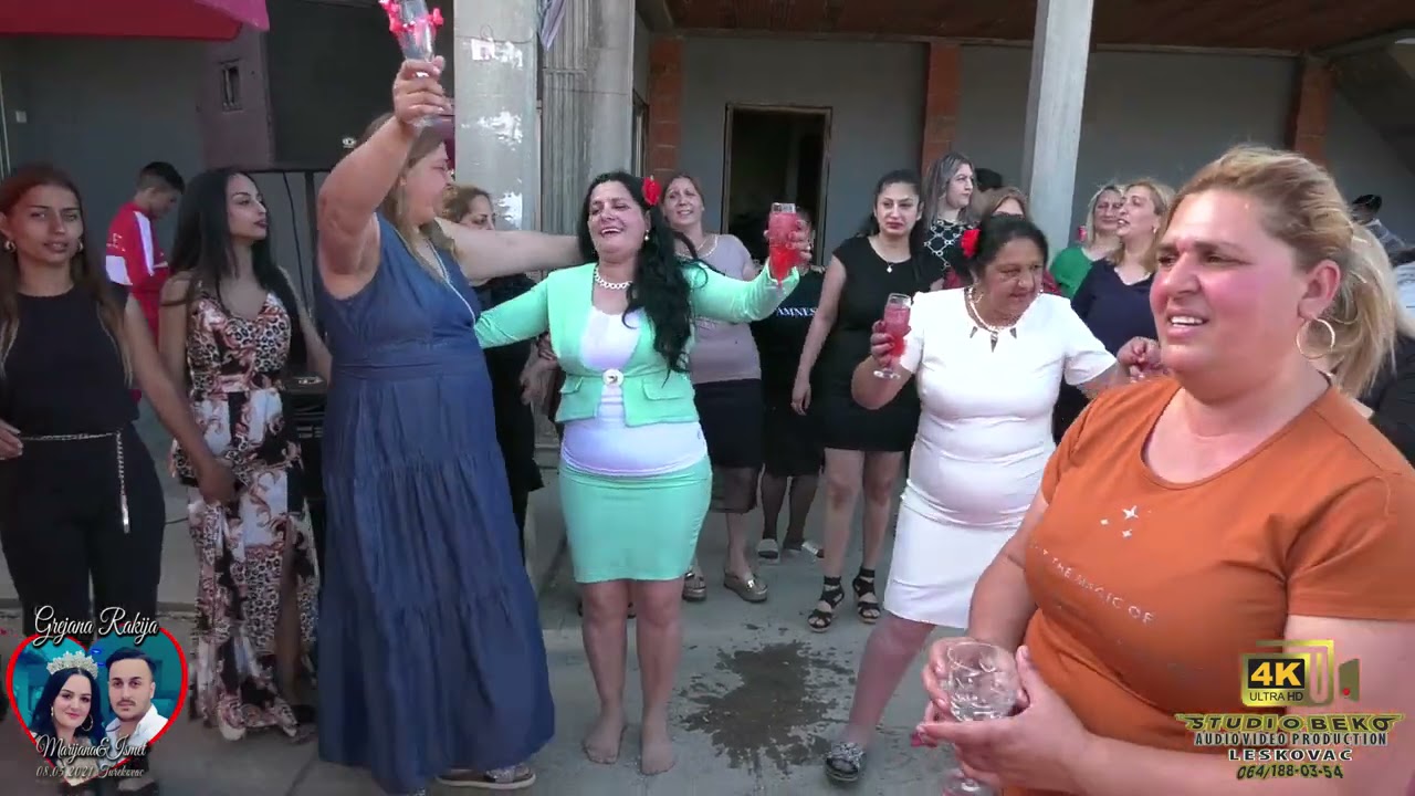 GREJANA RAKIJA //MARIJANA&ISMET// 08.05.2021 PART2 (STUDIO BEKO)4K LESKOVAC