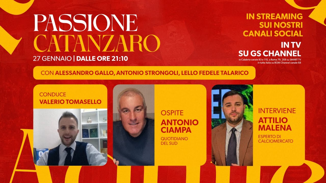 Passione Catanzaro | Tra Sampdoria e Südtirol