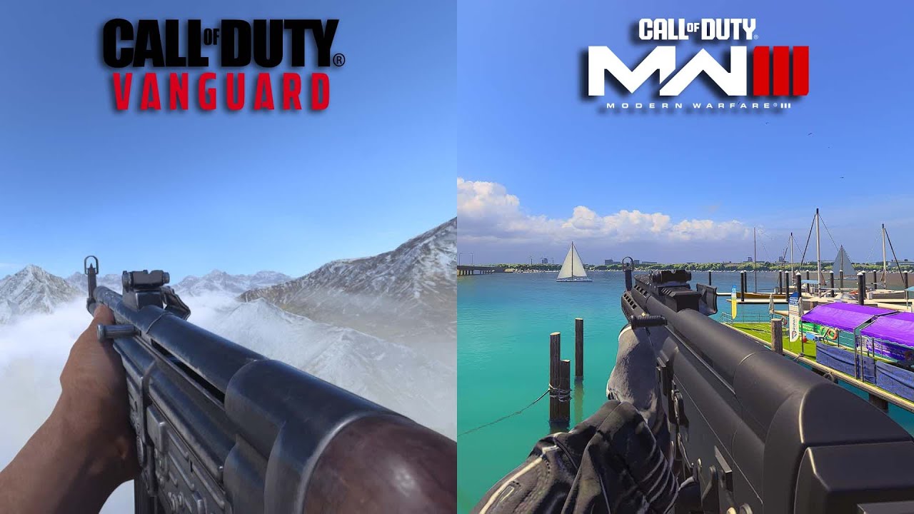Call of Duty Vanguard VS Modern Warfare III : Weapon Comparison 4K