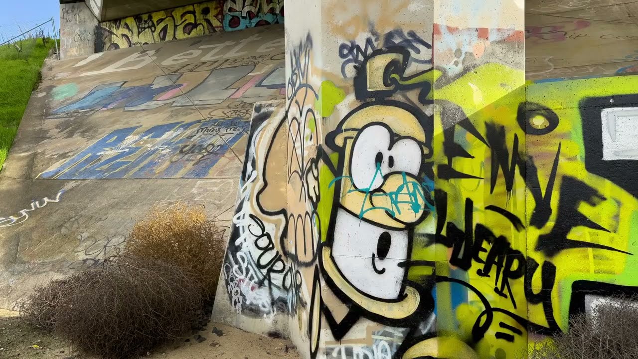 Freight's Pt. 2 | Graffiti & Moniker Bench + A quick spot
