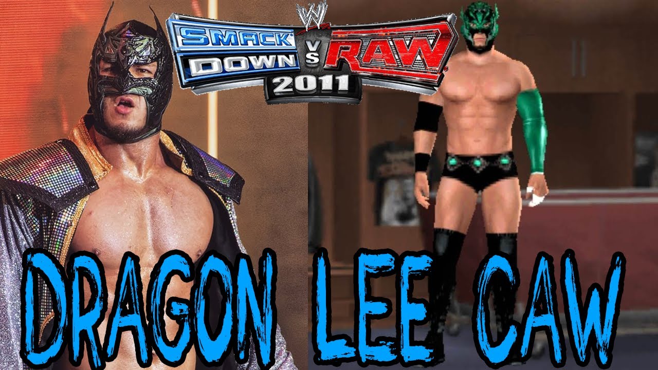 WWE SvR 2011 Dragon Lee CAW PSP