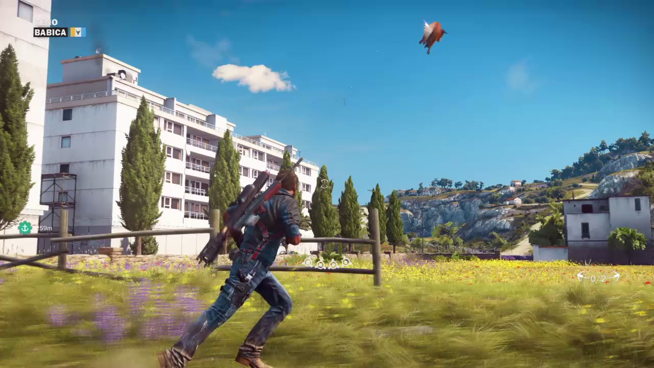 Best amazing Just Cause 3 Cow Rocket! :D