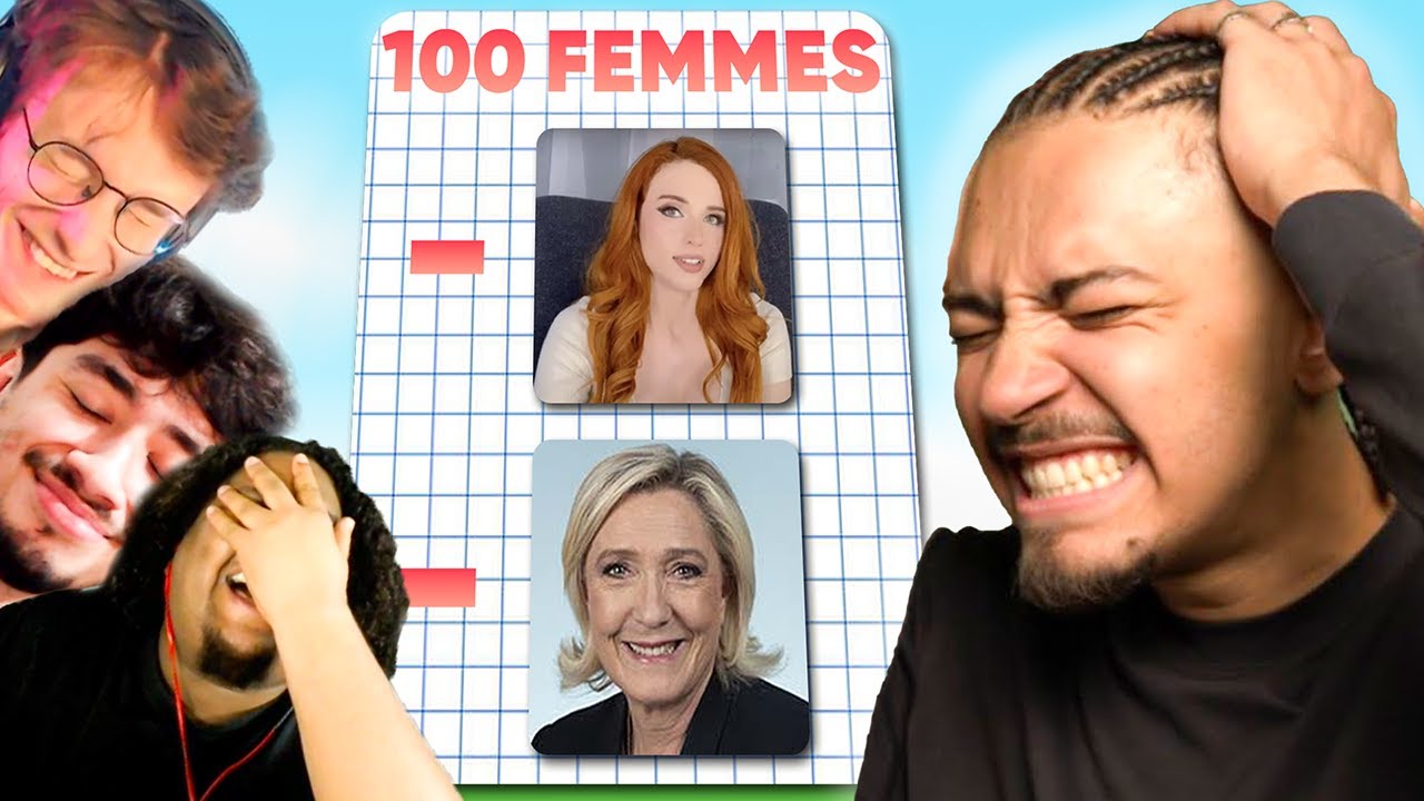 GRIM ESSAIE DE NOMMER 100 FEMMES.. C’EST UN DÉSASTRE 💀 (Avec Potatoz, Diego)