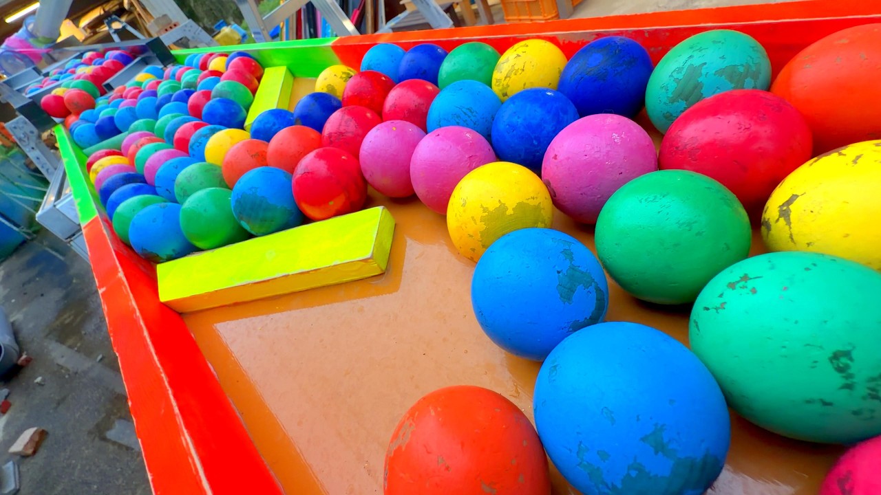 Marble Run ASMR⭐Go To Comeback Water Slide #3