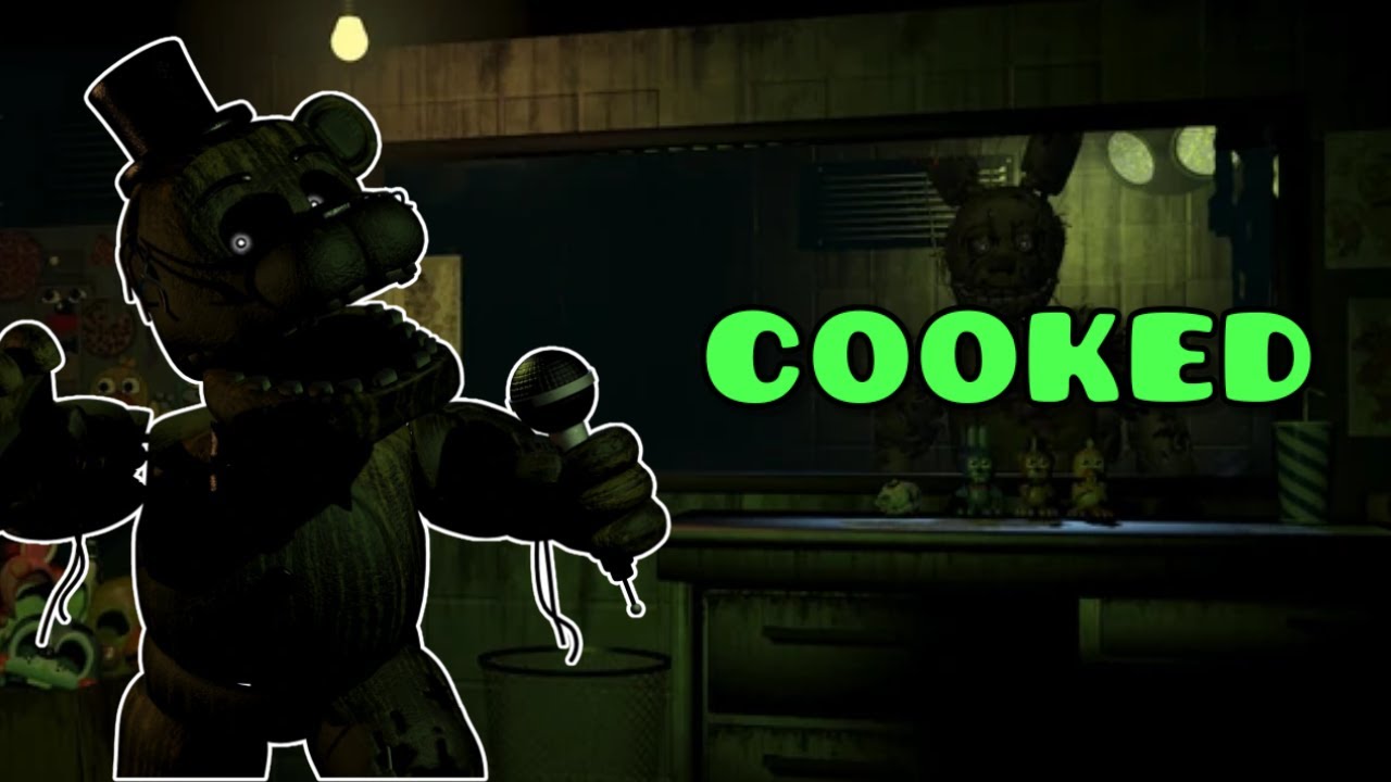 Режим "CUSTOM NIGHT" в Five Night's at Freddy's 3 — это БРУТАЛЬНО...