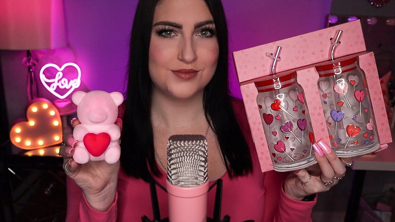 ASMR Valentine's Day Decor Haul 💕
