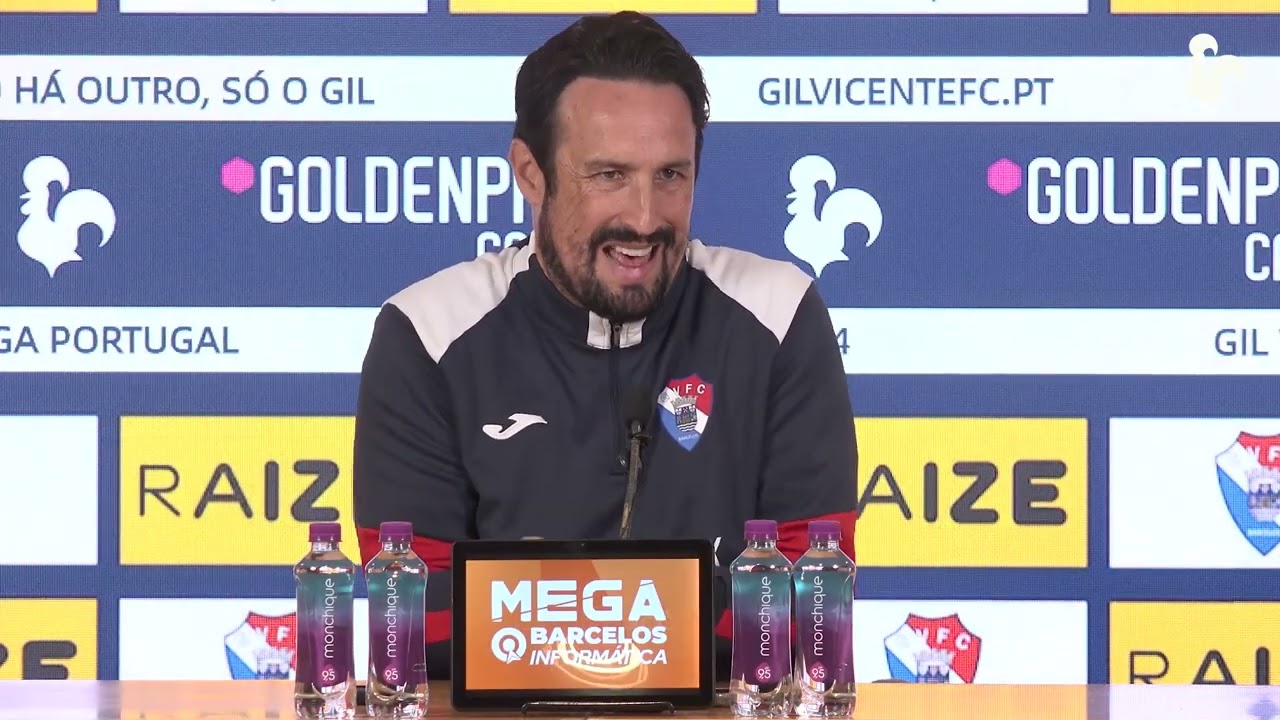 A antevisão do mister César Peixoto ao jogo de amanhã frente ao SL Benfica 🎙