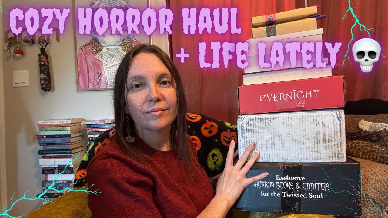 Horror Book Haul & Life Update 👻 | Book Mail, ARCs & End-of-Year TBR