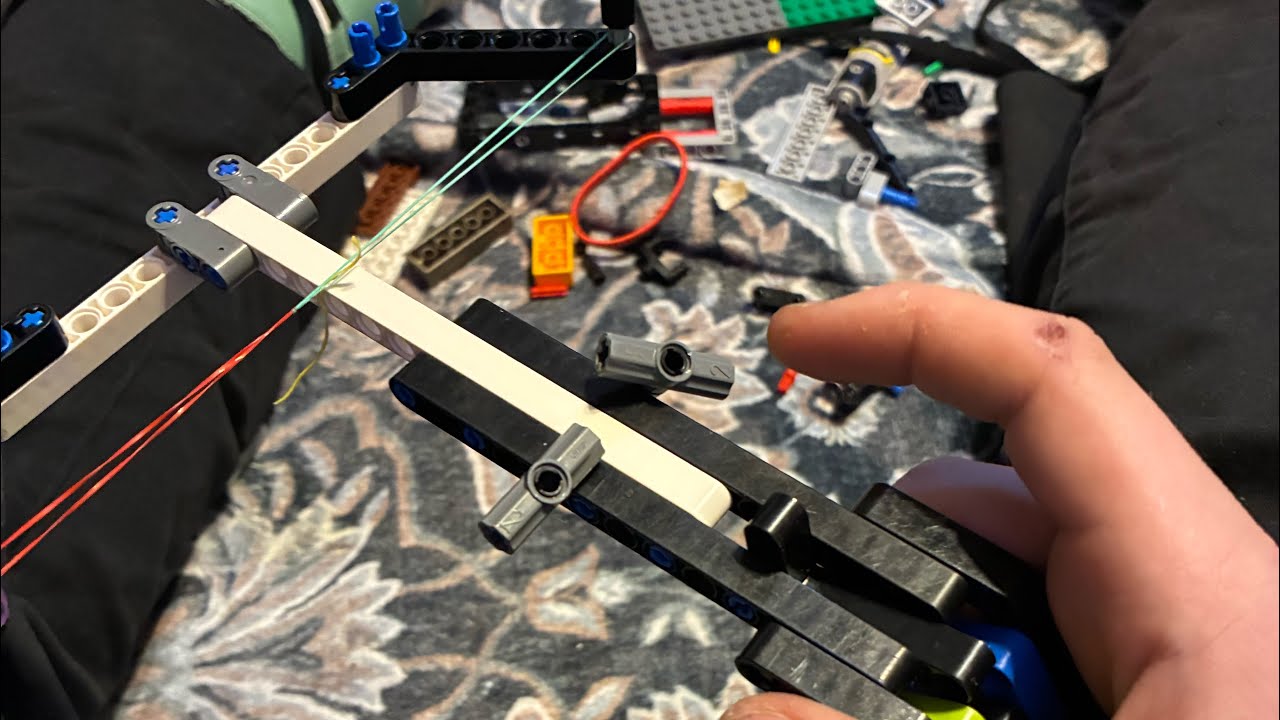 I built a crossbow out of Lego ￼