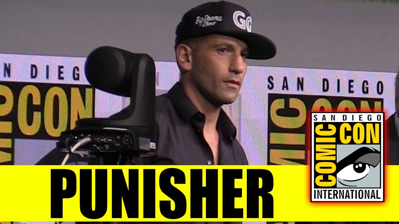 Marvel TV's PUNISHER Surprise Appearance Comic Con 2017 Panel (Jon Bernthal)
