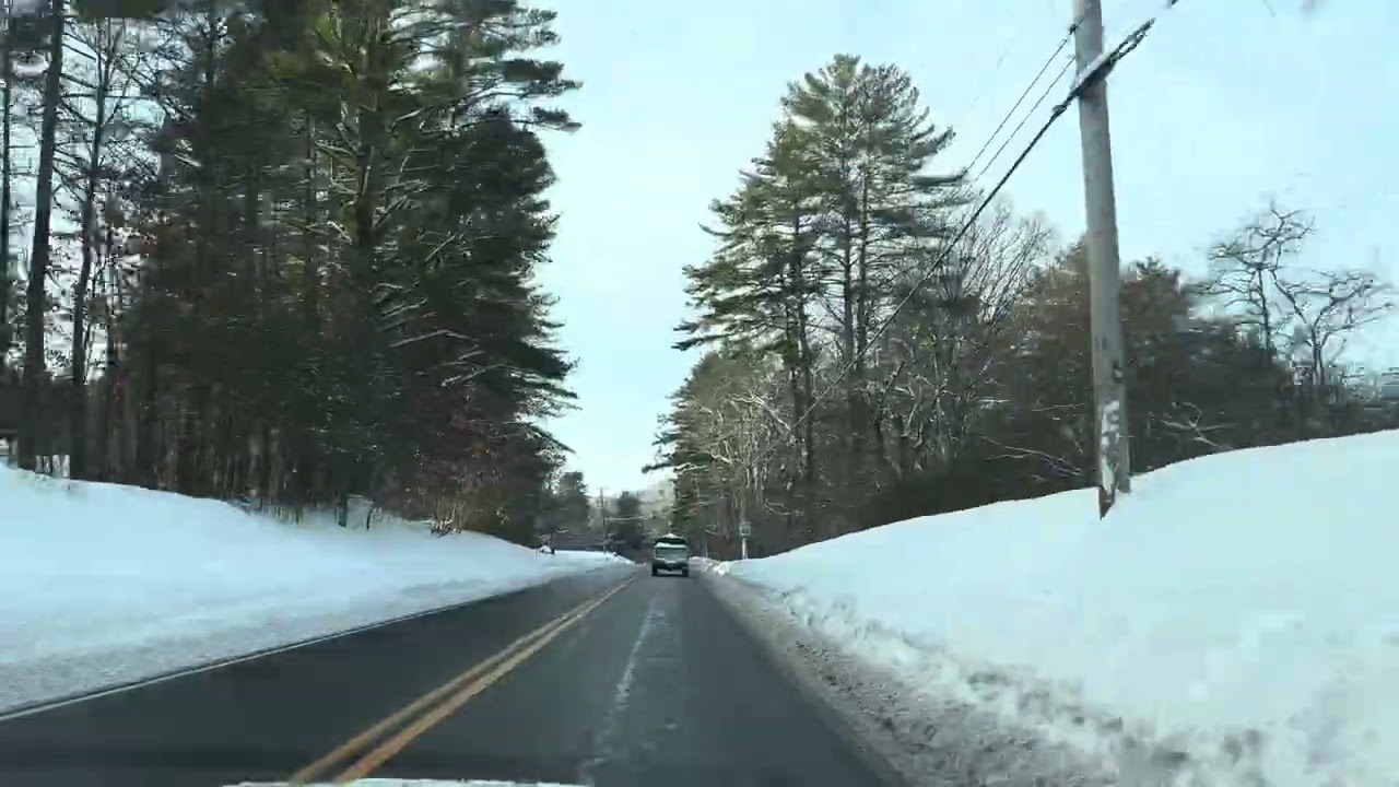 AS￼I AMANECIERON LAS CALLES EN MASSACHUSETTS, DESPUÉS DE LA NEVADA. #titochangovlogs #fuertenevada