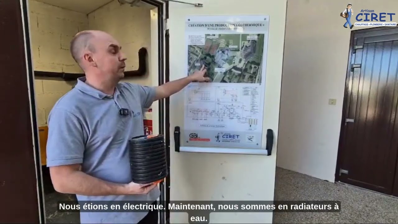 Vidéo Géothermie moyenne puissance ARTISAN CIRET