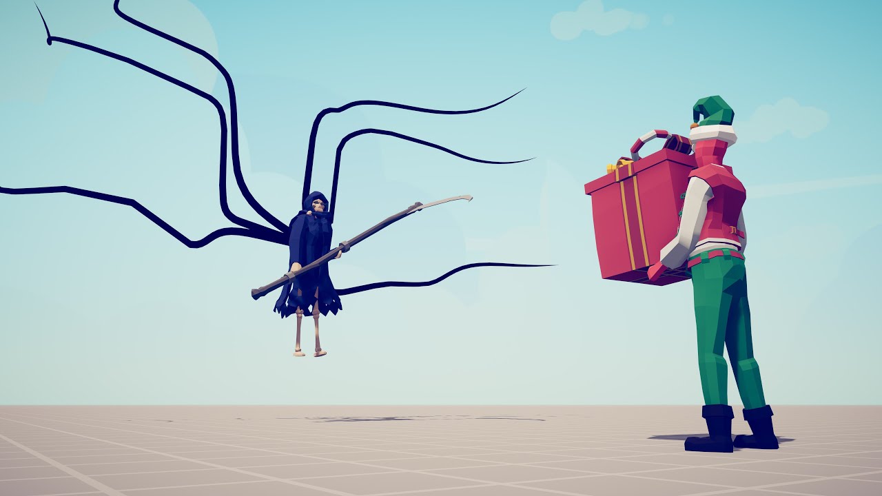 PRESENT ELF vs EVERY UNIT - Totally Accurate Battle Simulator TABS