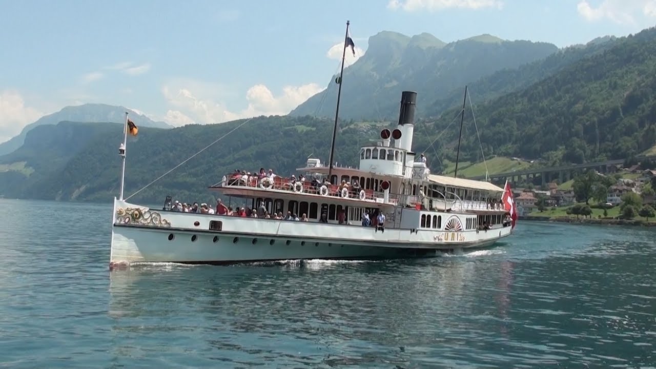 Paddle Steamer Uri – Lake Luzern  - 09/07/18