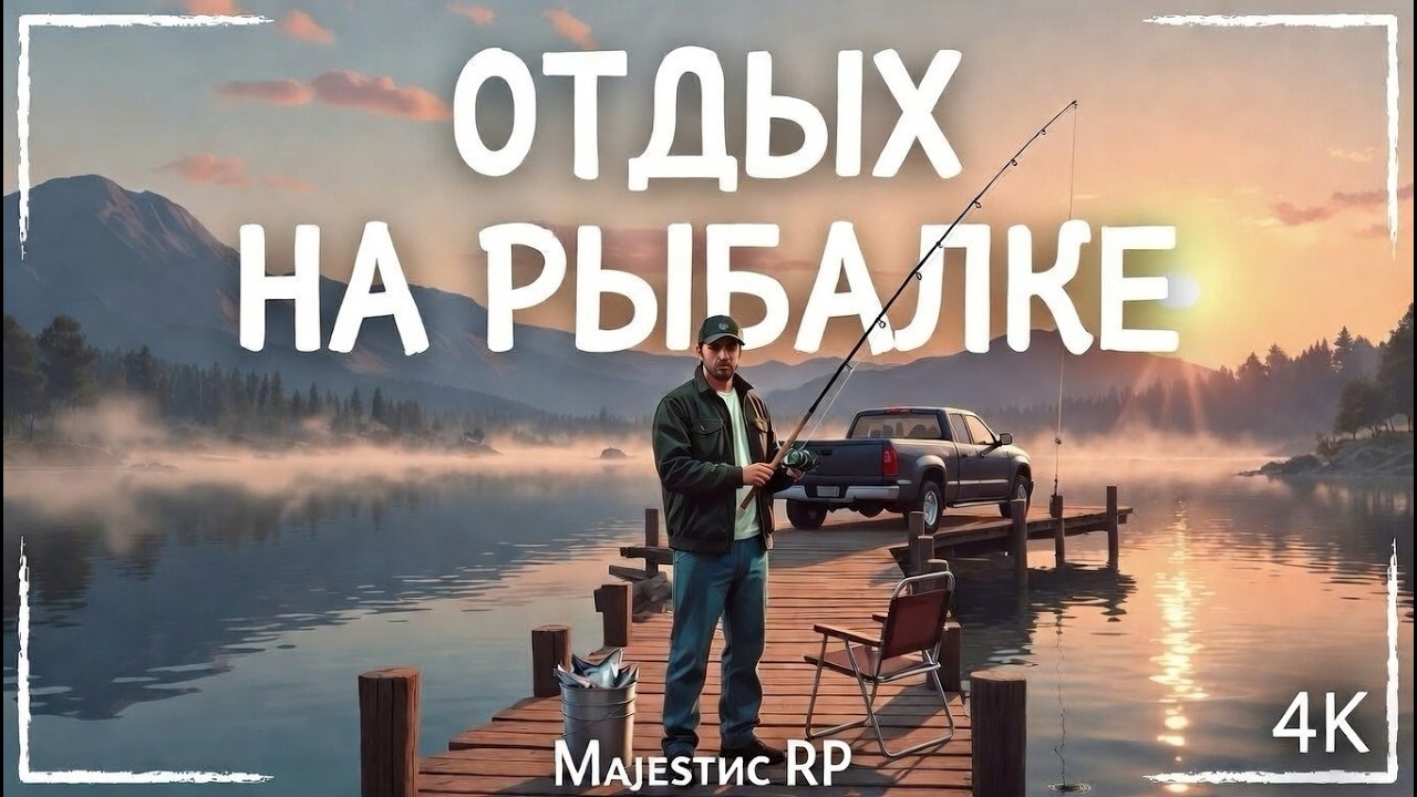🎣 Поехали на рыбалку! Спокойный день на Majestic RP | Majestic RP